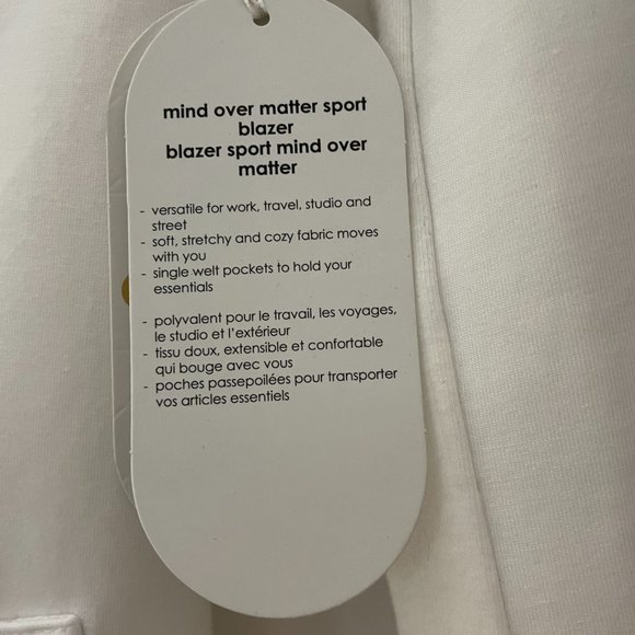 Diadora Luxe Collection white blazer - Picture 6 of 7